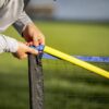 Triumph Sports Multi-Sport Versatile Combo Outdoor Game Net Set Includes Volleyball, Badminton, and Pickleball, Blue (35-7510-2)