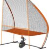 MR 7'x6' Freestanding Multi-Sport Training Return Net - Compatible with Tennis, Pickleball, Softball, Baseball & Toss Machine