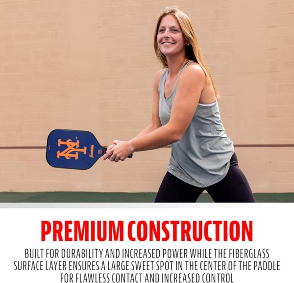 Franklin Sports MLB Team Pickleball Paddles - Official MLB Baseball Team Logo + Colors Pickleball Paddles - Signature Series 13MM Pickleball Paddle with MaxGrit - USA Pickleball (USAPA) Approved