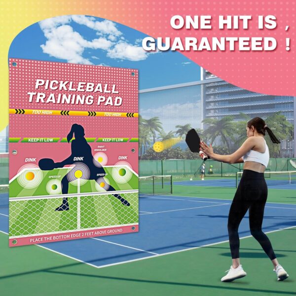Dink Master Pickleball Practice Pad - Reusable Training Pad for Indoor & Outdoor Dink Training