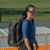 MOMENT MW-PRO Pickleball Bag | 2 Fence Hook Straps | 4 Pockets for Paddles, Balls, Shoes | Spacious Storage | Travel Ready