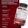 Atlantis Nutrition Testosterone Booster For Men Gummies - Male Enhancement, Boosts Energy, & Optimizes Physical Performance Formulated w/Tribulus, Horny Goat Weed, Saw Palmetto, Maca Root - 60 Gummies