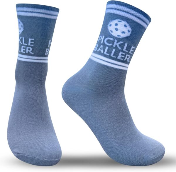The Original 3 Pack Pickleball Socks Size 8-13 - Perfect Gifts For Pickleball Lovers and Accessories Pickle Ball Players Men and Women Outdoor Indoor Gift Accessory