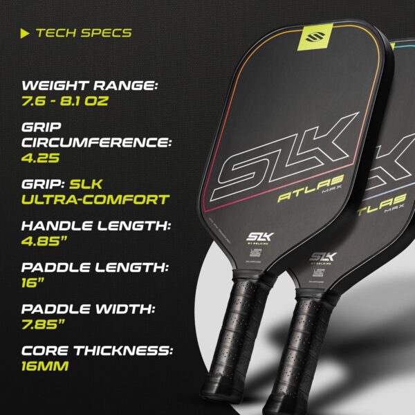 Selkirk Sport SLK Atlas Bundle and Selkirk Pro S1 Bundle 4 Pack Bundle