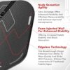 Pickleball Paddles, 3K Raw Carbon Fiber Pickleball Paddle, USAPA Approved, Thermoformed Pickle Ball Rackets for Power & Spin, 16mm Polypropylene Honeycomb Core, Textured Carbon Grit Surface