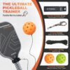 Pickleball Trainer – Rebounder for Solo Training Anywhere | Durable, Portable & Easy-Setup Practice Equipment | Fun for All Ages