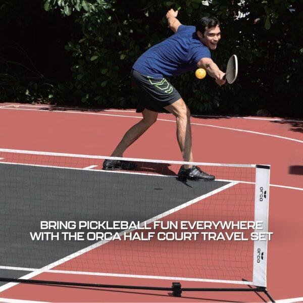Orca Pickleball Nets Multiple Styles, Full Court and Half Court Sets, Perfect for Indoor and Outdoor Pickleball Games