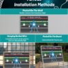 Pickleball Training Pad, Practice Pickleball Dink Skill and Training Aid Equipment for Indoor and Outdoor Training Court