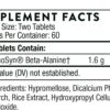 THORNE Beta Alanine Sustained Release - Amino Acid for Muscle Output and Endurance* - NSF Certified for Sport - 120 Tablets - 60 Servings