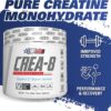 EHP Labs CREA-8 Creatine Monohydrate Powder - Unflavored Creatine Powder for Muscle Growth, Increased Strength, Enhanced Energy Output and Improved Performance - 100 Servings (500g)