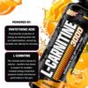 Nutrex Research Liquid Carnitine 3000 | Orange Mango | Stimulant Free | 31 Servings 16 Fl Oz