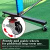 Hoverphenix Pickleball Net for Driveway, 22FT Regulation Size Pickleball Net with Paddles Set of 4, Pickleballs and Carry Bag for Outdoor Indoor Game