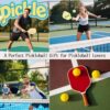 Pickleball Gifts for Women Teens, Natural Stone Bead Bracelet for Pickleball Lover, Pickleball Stuff Jewelry Birthday Gifts for Women Men Teens Players