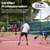TENVINA Pickleball Paddles, Multi-Layer T700SC Textured Carbon Fiber Pickleball Paddle, 4-Types of Shapes and Thicknesses, USAPA Approved Pickle Ball Paddle, Strong Spin and Power Surface