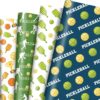 Pickleball Wrapping Paper 12 Sheets - Pickleball Gift Wrap - Sports Ball Gift Wrapping Paper - Pickleball Themed Gift Packing Paper for Pickleball Lovers,Pickleball Parties - 20"×28"