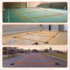 Portable Pickleball Court Lines for Outdoor & Indoor, No Measurement Required Pickleball Court Marker Kit, Easy Setup & Durable Design