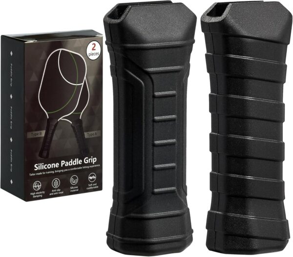 2 Pack Pickleball Paddle Grip - Pickleball Grip Kit Pickleball Accessories, Comfort Grip, Increased Grip Strength Improved Control, Vibration Reduction