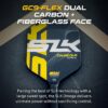 Selkirk Carbon Pickleball Paddle | Dual Carbon & Fiberglass Face with a Rev-Cor+ Polymer Core | Performance and Technology United with Comfort, Balance, and affordability.