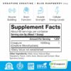 Muscle Feast Creapure Creatine Monohydrate Powder, Vegan Keto Friendly Gluten-Free Easy to Mix, Muscle Recovery Supplement and Best Creatine for Muscle Growth, Natural Blue Raspberry, 300g
