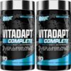 Nutrex Research Vitadapt Sports Multivitamin for Men - 24 Vitamins, KSM-66 Ashwagandha and Minerals for Athletes - Mens Multivitamin (2 Pack)