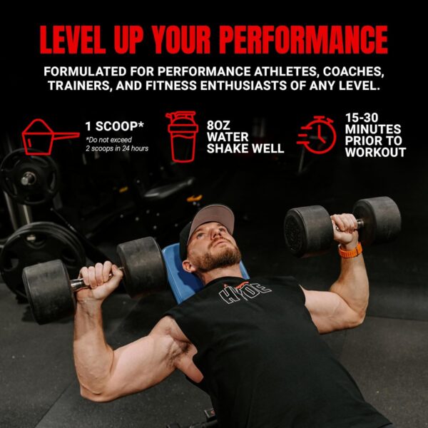 PROSUPPS Mr. Hyde Signature Pre Workout Powder with Creatine, Beta Alanine & Caffeine - Performance, Energy & Endurance - Clean Fitness & Gym Supplements for Men & Women (Fruit Punch, 60 Servings)