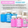 Top Support & Peach Support Combo Pack Gummies for Women | Workout Aid | Fitness Supplement |9 Herbal Extracts | Essential Vitamins | Berry Flavor | 2 Bottles | (120 Gummies Count)