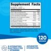 Nutricost Electrolyte Complex Advanced Hydration (120 Capsules) - 8 Hydrating Electrolytes & Vitamins, Gluten Free, Non-GMO, Vegetarian