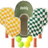 Pickleball Paddles Set of 2/4 - USAPA Approved Graphite/Fiberglass Pickleball Racket, 2/4 Pickleball Rackets, 4 Balls and 1 Portable Carry Bag, Pickle Ball Set for Men Women