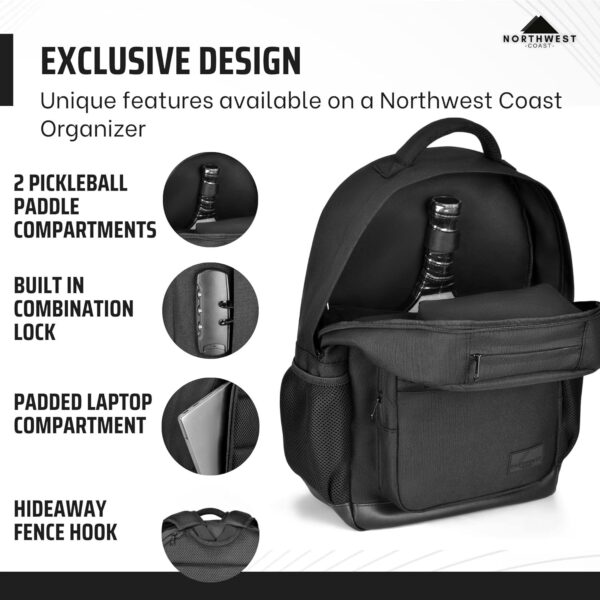 USAPA Approved Pickleball Paddle Set with Backpack (Backpack and Paddle)