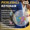 Pickleball Keychains - Mini Ornaments for Lovers - Perfect Gifts