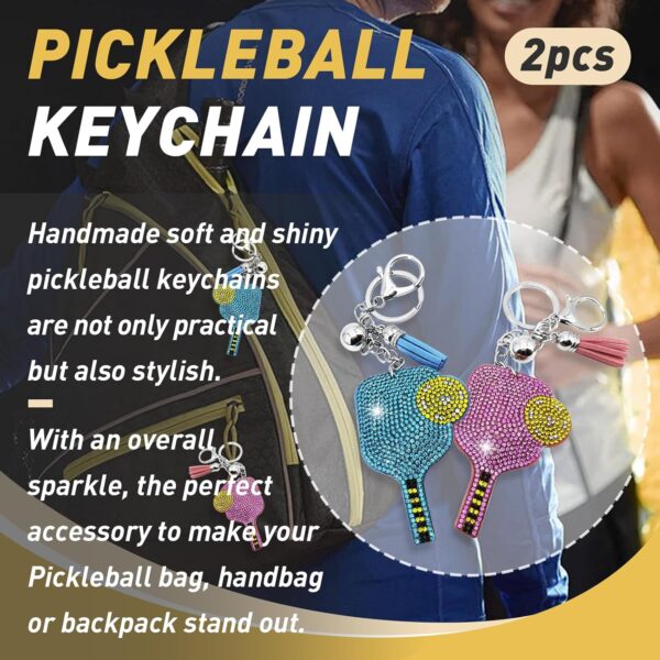 Pickleball Keychains - Mini Ornaments for Lovers - Perfect Gifts