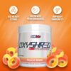 EHP Labs OxyShred Pre Workout Powder - Preworkout Powder with L Glutamine & Acetyl L Carnitine, Energy Boost Drink - Peach Candy Rings, 60 Servings