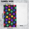 Pickleball Balls Hand Towel for Bathroom Set of 2 Hand Bath Towels Soft Absorbent Decorative Towels for Bathroom Kitchen Yoga Home Decor 14 x 28 in