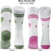 KOFULL Pickleball Gifts for Women and Men, Pickleball Accessories, Cotton Men's Novelty Socks 2 Pairs for Pickleball, Tennis