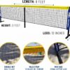 Ultimate Youth Pickleball Set with Net, Paddles, and Balls - Start Playing Pickleball Today with This Complete Junior Kit for Boys and Girls Ages 5 to 12