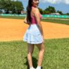 Stelle Tennis Skirts for Women Athletic Skirt with Shorts Golf Skort Pocket High Waisted Skorts Workout Pickleball