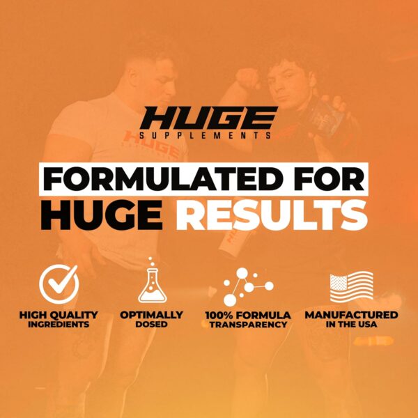 Huge Multi, Multivitamin for Men, High-Performance All-in-One Formula for Athletes & Bodybuilding, Vitamin & Mineral Replenishment, Supports Immune System & Healthy Hormone Levels (120 Capsules)