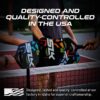 2025 SLK Omega MAX Pickleball Paddle | 12k UltraWeave Carbon Fiber Face with Rev-Control Polymer Core | ProSpin+ Texture for Spin and Control | Max Blue
