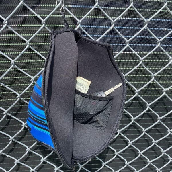 Neoprene Pickleball Paddle Cover - 2 Pockets - Fence Hook - Universal Size Case - Protective, Durable Sleeve - Protect Your Paddle from Scratches, Dings, Dents …