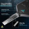 JOOLA C2 Professional Pickleball Paddles – Charged Surface Technology for Power & Feel – Select Perseus or Hyperion Shape – Fully Encased Carbon Fiber – USAP Approved – Well Balanced w/Pop & Control