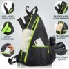 Achiou Pickleball Paddles Set of 2 - High-Performance Fiberglass Surface, Lightweight Rackets with Bag, Sports Facility for Men and Women, Includes 2 Outdoor and 2 Indoor Pickleball Ball