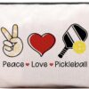 Ball Gifts for Women Ball Player Makeup Bag, Gifts for Ball Lover Makeup Zipper Pouch Bag, Ball Lover Accessories Gift For Women