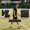 Pickleball Set with Net for Driveway, Portable Pickle Ball Net System with Stable Metal Frame and 22FT Regulation Size Net for Outdoor Indoor Game, with Carry Bag