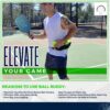 Premium Pickleball Ball Buddy – Hands-Free Pickleball Holder + Bonus Keychain