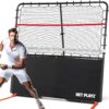 Pickleball Rebounder Training Aid, Adjustable Angle Easy Setup & Storage - Perfect Your Forehands Backhands Dinks Volleys Accuracy Coordination Kitchen Control, Designed for Pickleball