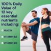 One A Day Energy Daily Essentials Multivitamin, Energy Supplement to Support Mental Alertness and Immune Health with Vitamins A C, D, E, Zinc and Caffeine, 120 Count