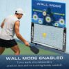 Mini Pickleball Net 5 ft - Pickleball Dink Net for Training for Indoor and Outdoor, Regulation Height 3 ft., Quick Set Up Design, Lightweight and Durable
