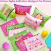 Paterr 12 Pieces Dink Ball Makeup Bags Sports Cosmetic Bag Funny Travel Organizer Zipper Pouch Dink Ball Lovers Gifts Christmas Gifts for Women Girls(Fashion Style)