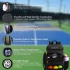 Pickleball Bag, Large Pickleball Backpack, spacious design with paddle storage, shoe compartment, thermal pocket, water bottle holder, fence hook. Ideal for all your pickleball gear