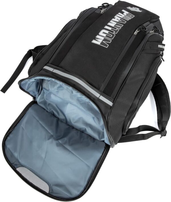 Backpack Professional Tour Bag – 21 x 14 x 11 Inches Large Capacity Pickleball Bag with Padded Straps, Shoe Compartment, Laptop Sleeve – Insulated Backpack for Pickleball Equipment